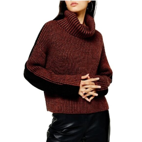 Topshop Turtleneck Sweater - Picture 1 of 7